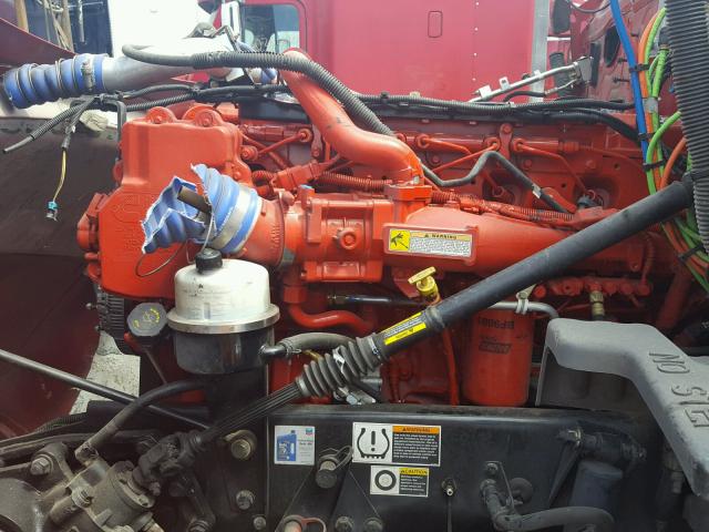 1XKYD49X6GJ108940 - 2016 KENWORTH CONSTRUCTI RED photo 7