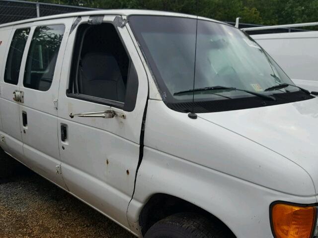 1FTSS34L86HB21328 - 2006 FORD ECONOLINE WHITE photo 9