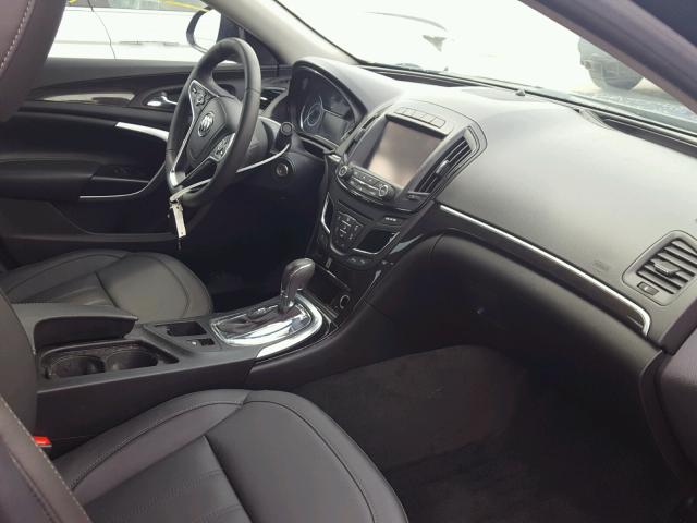 2G4GK5EX4G9200578 - 2016 BUICK REGAL BLACK photo 5