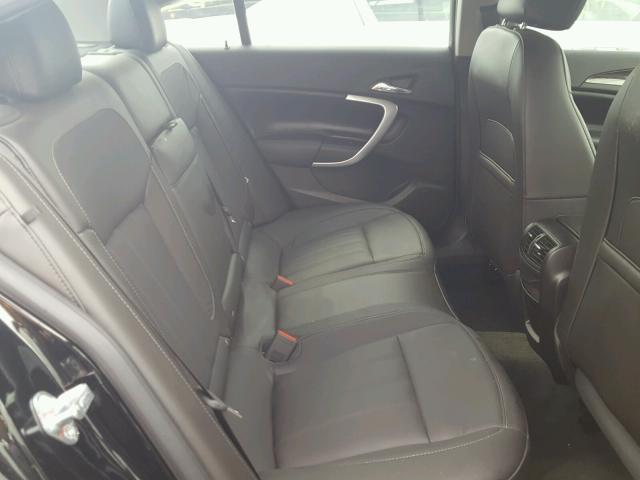 2G4GK5EX4G9200578 - 2016 BUICK REGAL BLACK photo 6
