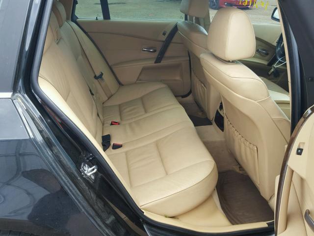 WBANN73556CN03373 - 2006 BMW 530 XIT BLACK photo 6
