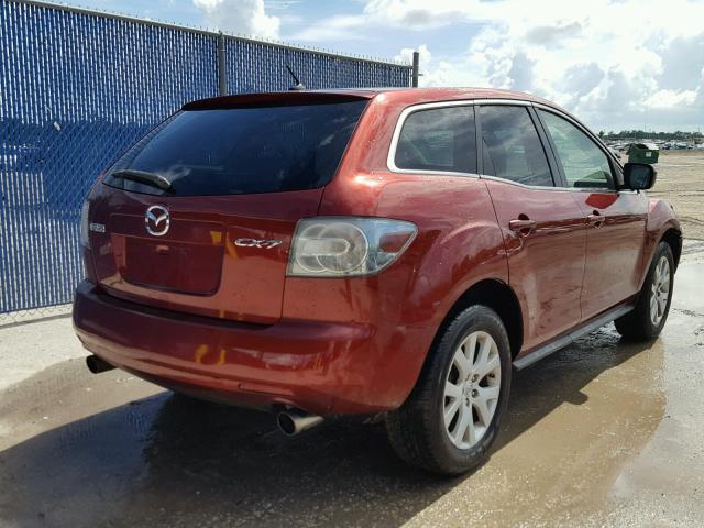 JM3ER293880181923 - 2008 MAZDA CX-7 RED photo 4