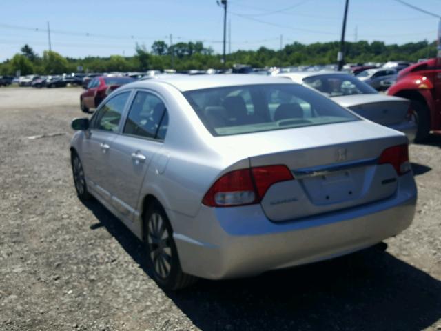 2HGFA1F98BH531210 - 2011 HONDA CIVIC EXL 银色 照片 3
