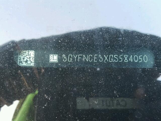 3GYFNCE3XGS584050 - 2016 CADILLAC SRX PERFOR 棕色 照片 10