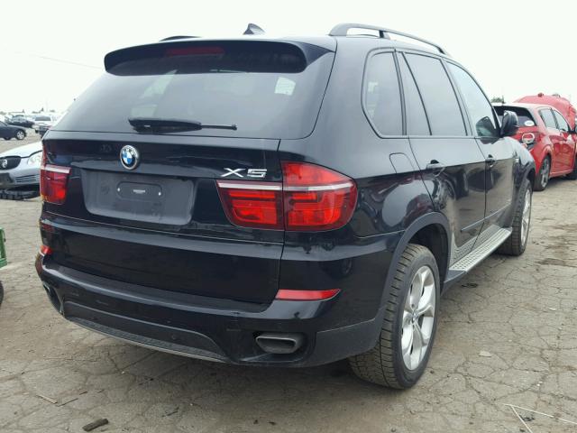 5UXZV8C5XD0C14693 - 2013 BMW X5 XDRIVE5 BLACK photo 4