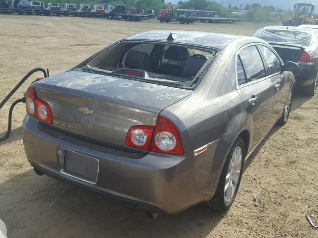 1G1ZG5E71CF286781 - 2012 CHEVROLET MALIBU LTZ 金色 照片 4