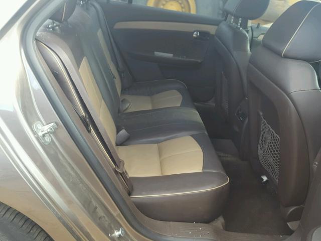 1G1ZG5E71CF286781 - 2012 CHEVROLET MALIBU LTZ 金色 照片 6