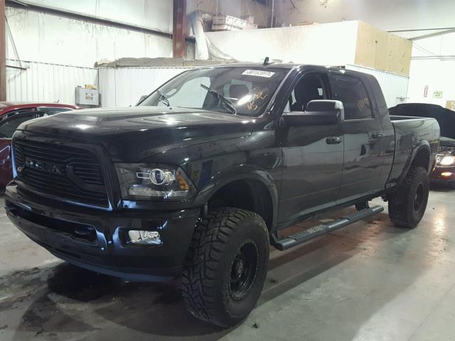 3C6UR5NL6JG221226 - 2018 RAM 2500 LARAM BLACK photo 2