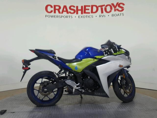 MH3RH06Y4GK011239 - 2016 YAMAHA YZFR3 BLUE photo 1