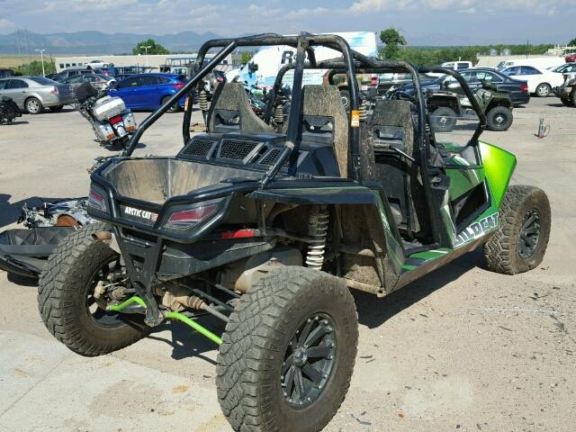 4UF13MPV4DT307883 - 2013 ARCTIC CAT WILDCAT GREEN photo 4