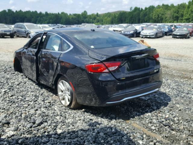 1C3CCCAB6GN131733 - 2016 CHRYSLER 200 LIMITE BLACK photo 3