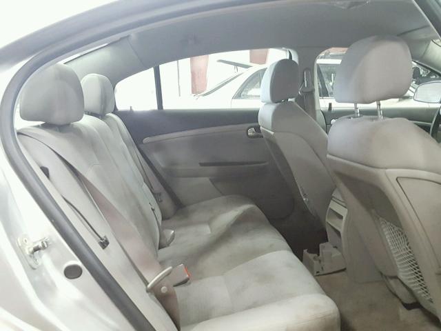 1G8ZS57N27F155893 - 2007 SATURN AURA XE SILVER photo 6