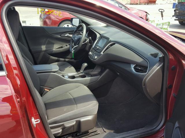 1G1ZB5ST9GF292169 - 2016 CHEVROLET MALIBU LS მუქწითელი ფოტო 5