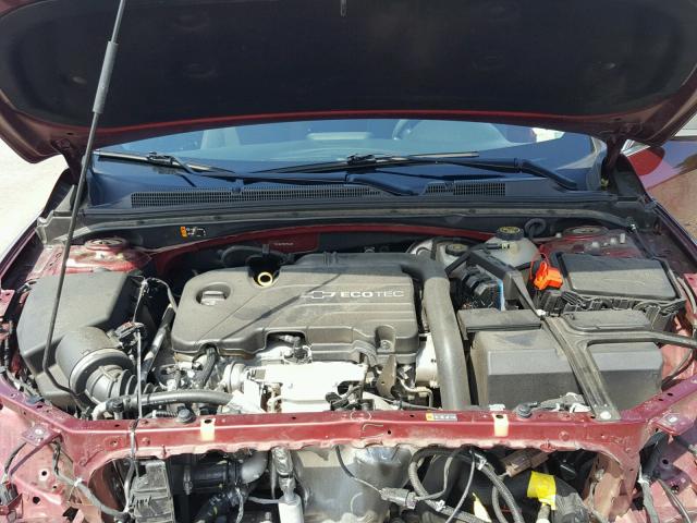 1G1ZB5ST9GF292169 - 2016 CHEVROLET MALIBU LS მუქწითელი ფოტო 7