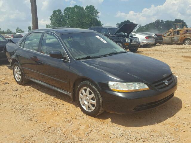 1HGCG56742A035665 - 2002 HONDA ACCORD BLACK photo 1