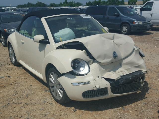 3VWRF31Y78M412952 - 2008 VOLKSWAGEN NEW BEETLE 白色 照片 1