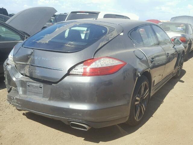 WP0AA2A74DL012617 - 2013 PORSCHE PANAMERA GRAY photo 4