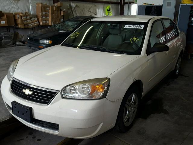 1G1ZS58N57F291867 - 2007 CHEVROLET MALIBU LS 白色 照片 2