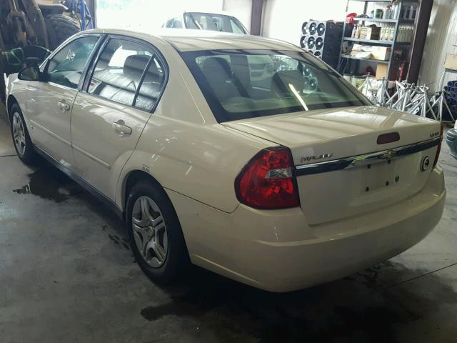 1G1ZS58N57F291867 - 2007 CHEVROLET MALIBU LS 白色 照片 3