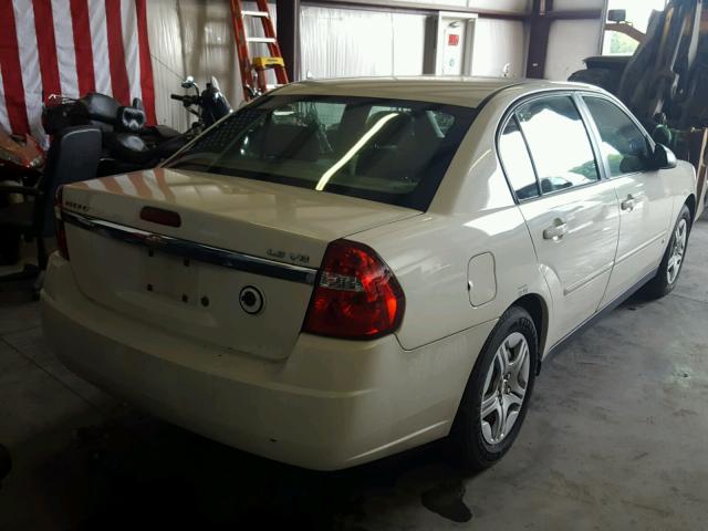 1G1ZS58N57F291867 - 2007 CHEVROLET MALIBU LS 白色 照片 4