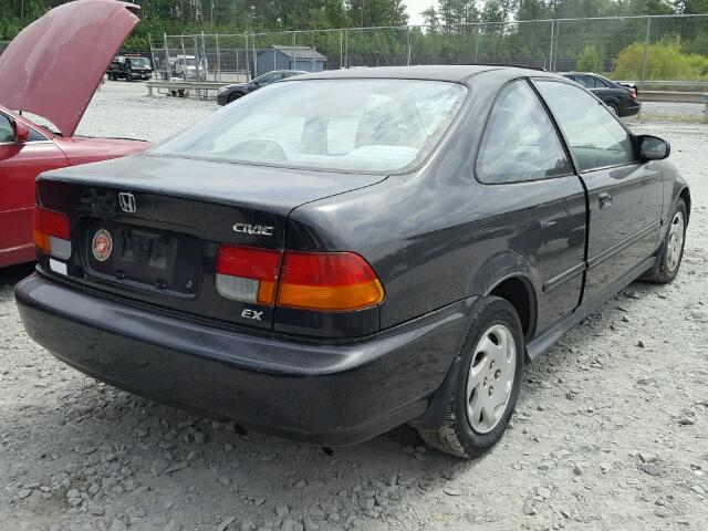 1HGEJ8145TL093489 - 1996 HONDA CIVIC EX შავი ფოტო 4