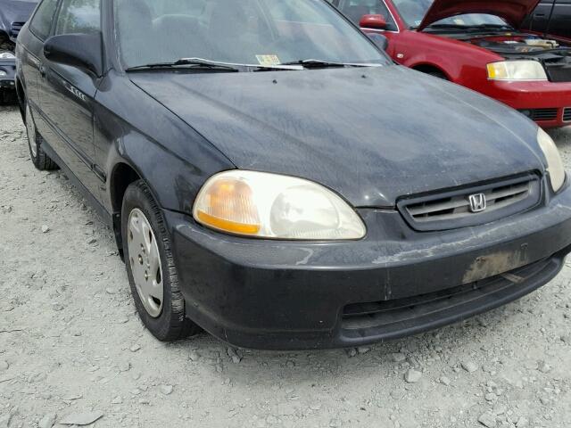 1HGEJ8145TL093489 - 1996 HONDA CIVIC EX BLACK photo 9