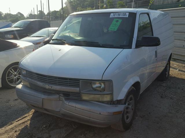 1GCDM19X83B139362 - 2003 CHEVROLET ASTRO WHITE photo 2