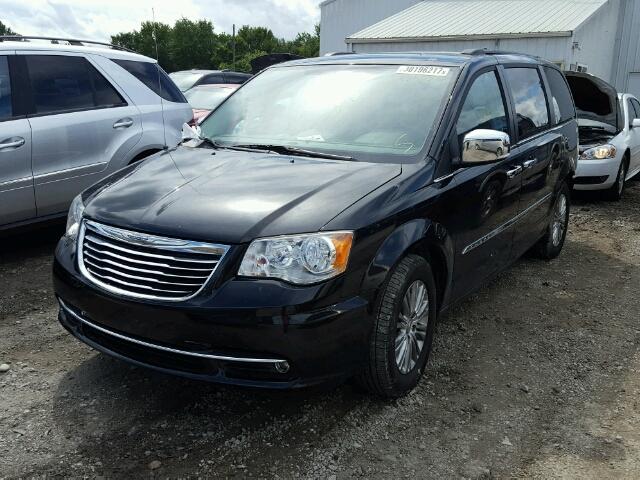 2C4RC1CG3FR539918 - 2015 CHRYSLER TOWN & COU BLACK photo 2