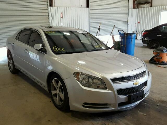 1G1ZC5E0XCF203055 - 2012 CHEVROLET MALIBU 1LT SILVER photo 1