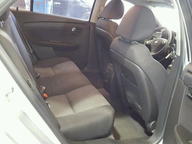 1G1ZC5E0XCF203055 - 2012 CHEVROLET MALIBU 1LT SILVER photo 6