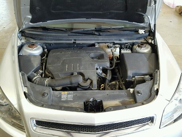 1G1ZC5E0XCF203055 - 2012 CHEVROLET MALIBU 1LT SILVER photo 7