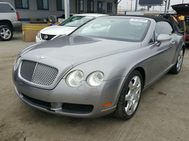 SCBDR33WX8C052337 - 2008 BENTLEY CONTINENTA GRAY photo 2