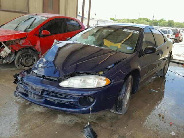 2B3HD56M64H687745 - 2004 DODGE INTREPID E BLUE photo 2