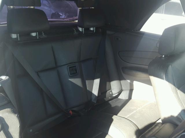 WBAUN135X9VH81366 - 2009 BMW 128 I GRAY photo 6