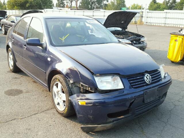 3VWSK69MX2M173470 - 2002 VOLKSWAGEN JETTA BLUE photo 1