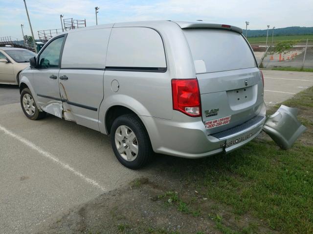 2C4JDGAG7CR261276 - 2012 DODGE RAM VAN GRAY photo 3