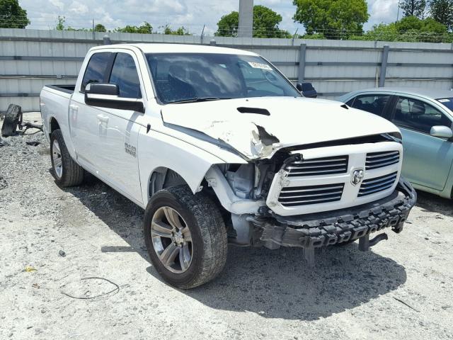 1C6RR7MT3ES136846 - 2014 RAM 1500 SPORT WHITE photo 1