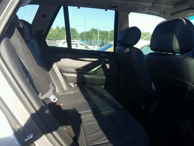 5UXFA13535LY13938 - 2005 BMW X5 GRAY photo 6