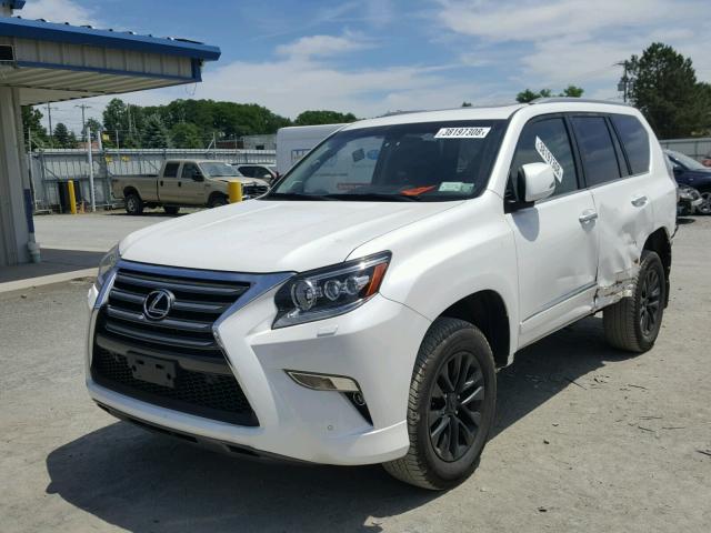 JTJBM7FX2H5156756 - 2017 LEXUS GX BASE WHITE photo 2