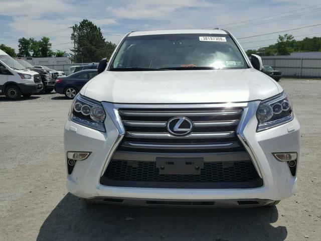 JTJBM7FX2H5156756 - 2017 LEXUS GX BASE WHITE photo 9