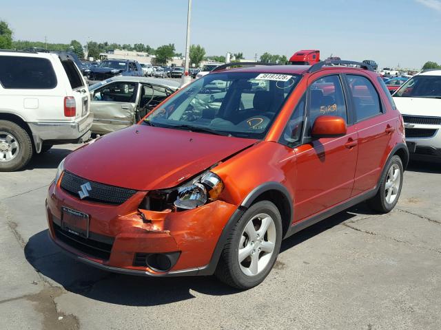 JS2YB413596202457 - 2009 SUZUKI SX4 TECHNO ORANGE photo 2