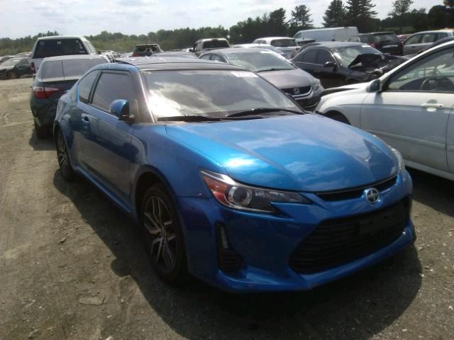 JTKJF5C77FJ002736 - 2015 TOYOTA SCION TC 蓝色 照片 1