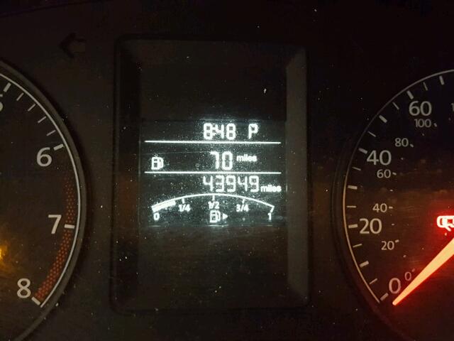 3VW2K7AJ9DM253823 - 2013 VOLKSWAGEN JETTA BASE BLACK photo 8