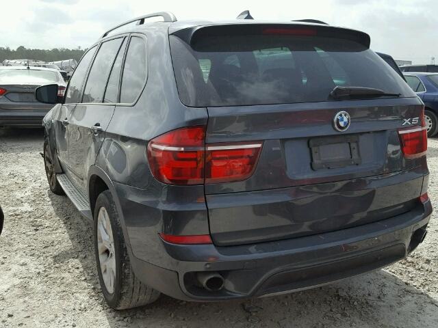 5UXZV4C53BL405812 - 2011 BMW X5 XDRIVE3 CHARCOAL photo 3