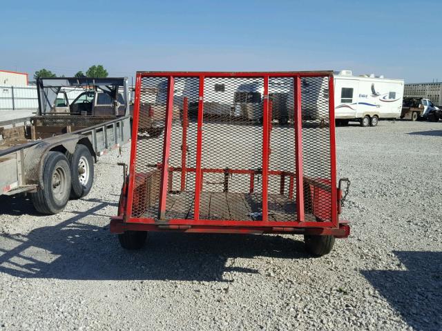 4GWFS1628XT000134 - 1999 UTILITY TRAILER RED photo 10