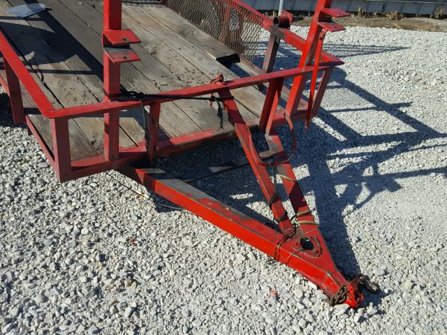 4GWFS1628XT000134 - 1999 UTILITY TRAILER RED photo 8