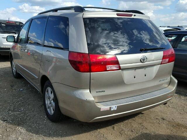 5TDZA23CX5S362136 - 2005 TOYOTA SIENNA CE GOLD photo 3