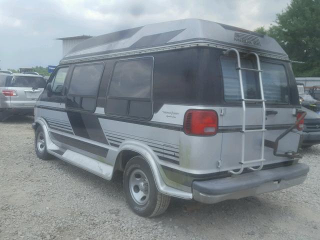 2B7HB21Y1TK119241 - 1996 DODGE RAM VAN B2 BLACK photo 3