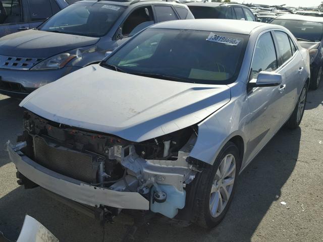 1G11E5SA5GF130042 - 2016 CHEVROLET MALIBU LIM 银色 照片 2