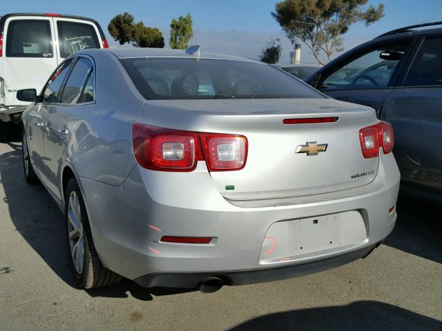 1G11E5SA5GF130042 - 2016 CHEVROLET MALIBU LIM 银色 照片 3
